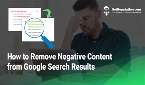 negative search results|How to Remove Negative Content From Google Search .